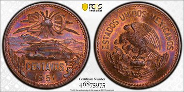 1951-Mo 20C KM-439 MS65RB