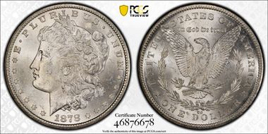 1878-CC $1 MS62
