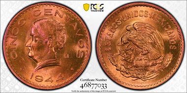 1944-Mo 5C KM-424 MS65RB