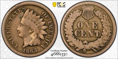 1863 1C VG8