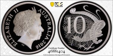 2016 10C Silver PR69DCAM