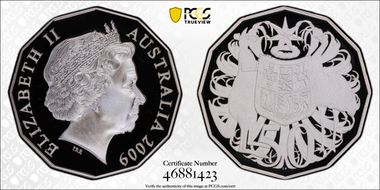 2009 50C Silver PR69DCAM