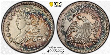 1822 10C MS65