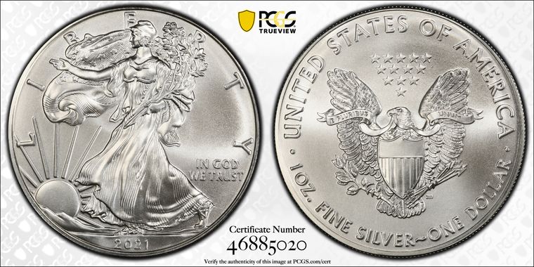 Cert 46885020 - Coin Image