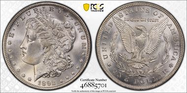 1892-O $1 MS64