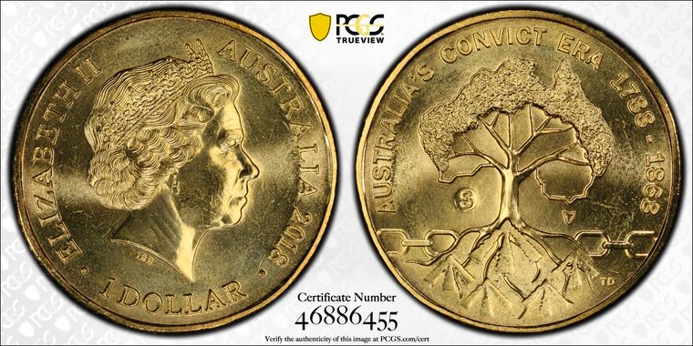 Cert 46886455 - Coin Image