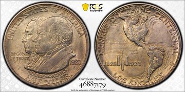 1923-S 50C Monroe MS64