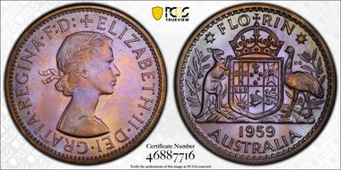 1959(m) Florin PR67