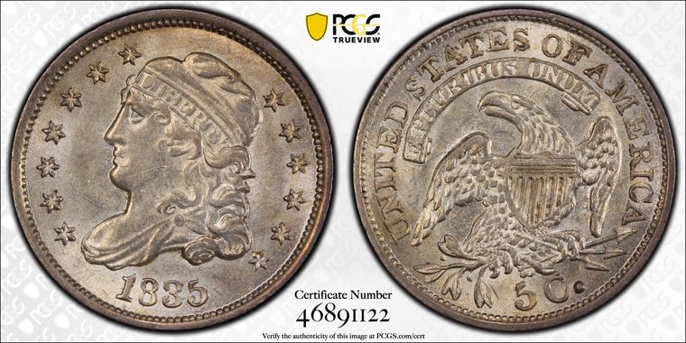 Cert 46891122 - Coin Image