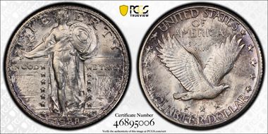 1928-S 25C MS63