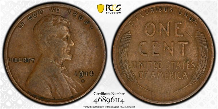 Cert 46896114 - Coin Image