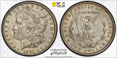 1901 $1 XF45