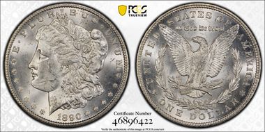 1890-CC $1 MS63