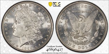 1899 $1 MS65
