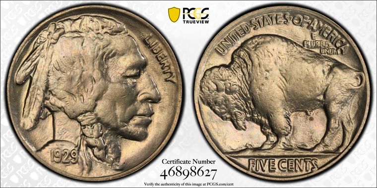 Cert 46898627 - Coin Image