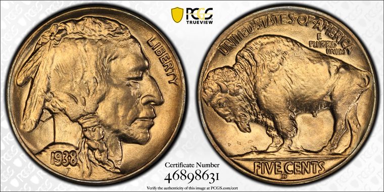 Cert 46898631 - Coin Image