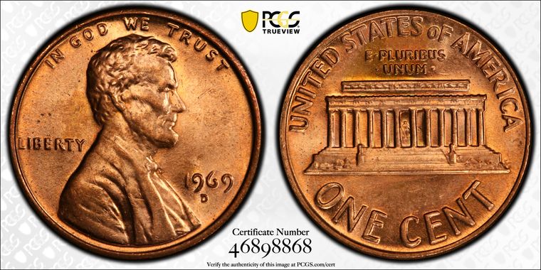 Cert 46898868 - Coin Image