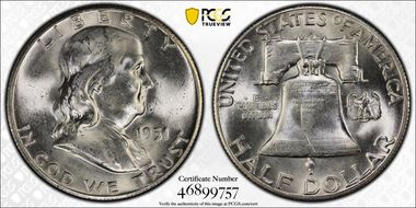 1951-S 50C DDR, FS-801 MS63