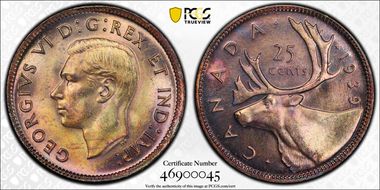 1939 25C MS64