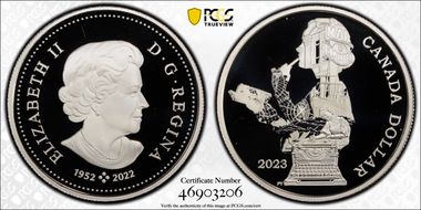 2023 $1 Kathleen "Kit" Coleman PR69DCAM