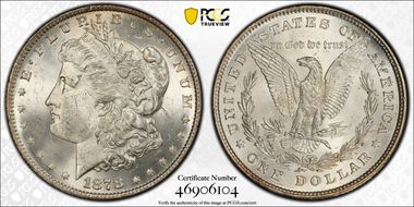 1878 8TF $1 MS64