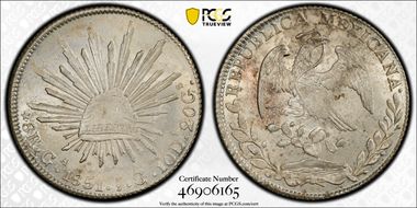 1851-Ga JG 8 R Ga33 MS62