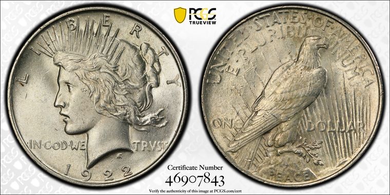 Cert 46907843 - Coin Image