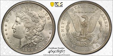 1879 $1 MS62
