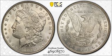 1886 $1 MS63