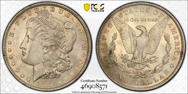 1888 $1 MS63