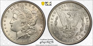 1896 $1 MS63