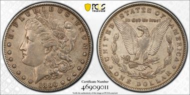 1896 $1 XF40