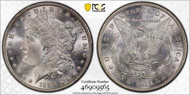 1889 $1 MS65