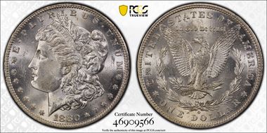 1880-O $1 MS63