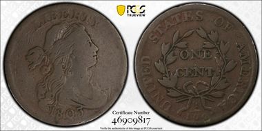 1803 1C Small Date, Small Fraction VG10BN