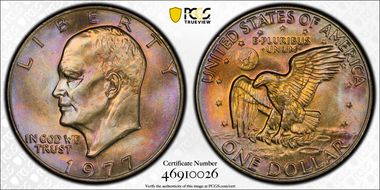 1977 $1 MS67