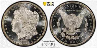 1883-CC $1 MS66DMPL