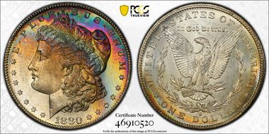 1880-S $1 MS64