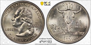 2007-P 25C Montana MS65