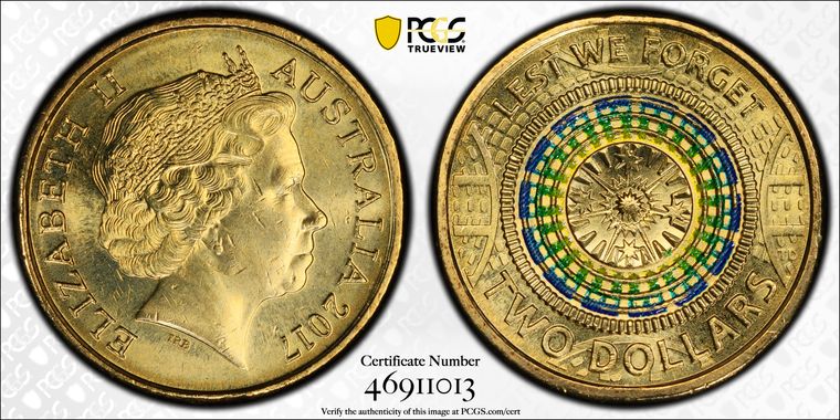 Cert 46911013 - Coin Image