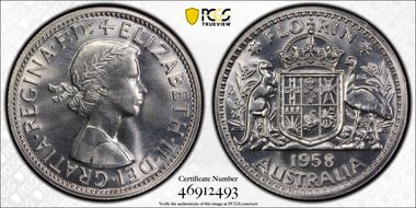 1958(m) Florin PR66