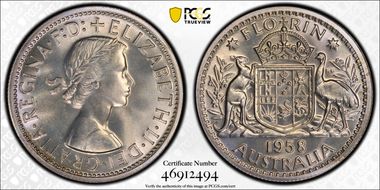 1958(m) Florin PR65
