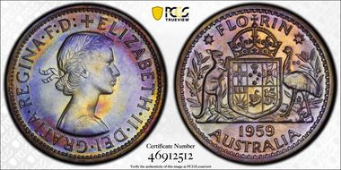 1959(m) Florin PR66