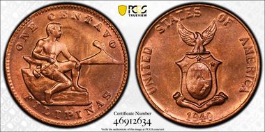 1940-M 1C MS64RD