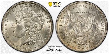 1887-O $1 MS63