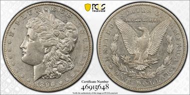 1896-O $1 XF45
