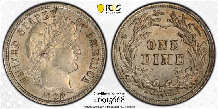 Cert 46915668 - Coin Image