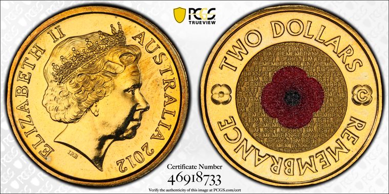 Cert 46918733 - Coin Image