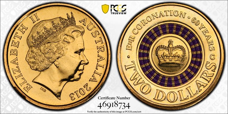 Cert 46918734 - Coin Image