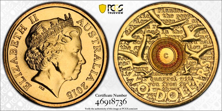 Cert 46918736 - Coin Image